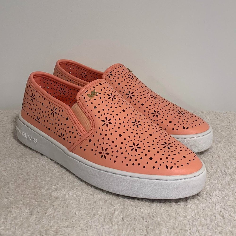 Michael Michael Kors | Kane Perforated Leather Slip-On Sneaker